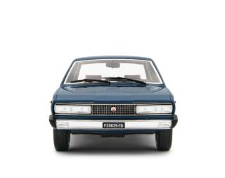 Fiat 130 Coupé 1971 Blu Met. Laudoracing 1:18 Resinemodell (Türen, Motorhaube... nicht zu öffnen!)